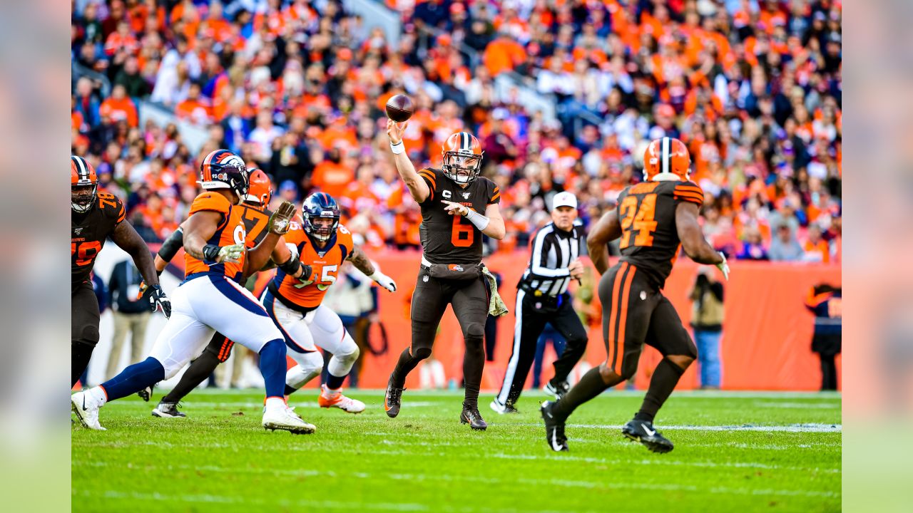 Cleveland's season record falls to 2-6 as Broncos defeat Browns 24-19