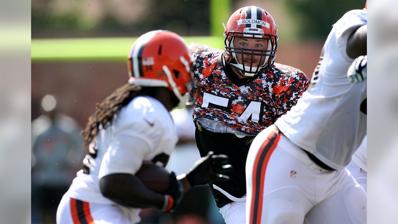 Cleveland browns store camo practice jersey