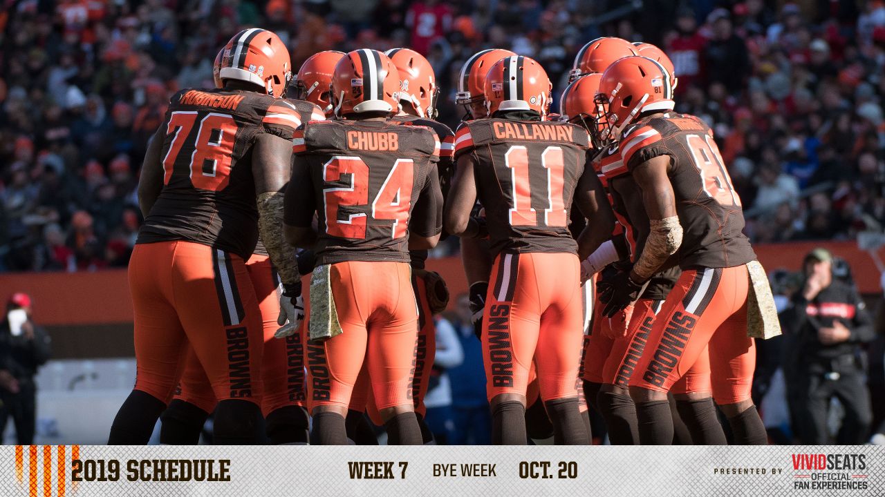 LandOfCleve.net: 2019 CLEVELAND BROWNS SCHEDULE