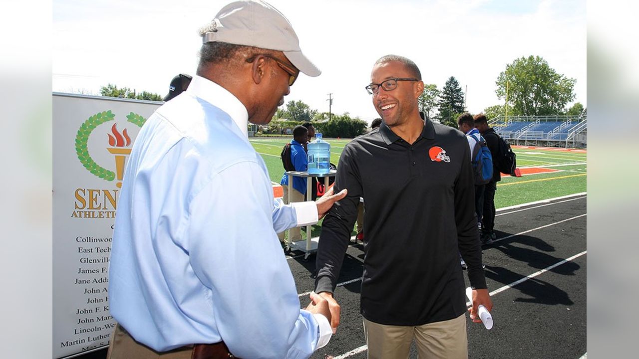 First of 5 refurbished Cleveland football fields opens at Roye Kidd Stadium