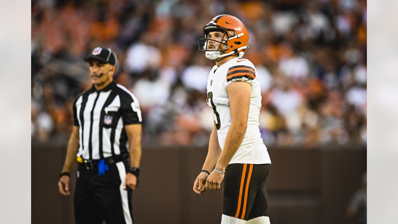 Browns rookie kicker Cade York brings leg strength to FirstEnergy Stadium  in preseason loss to Eagles 