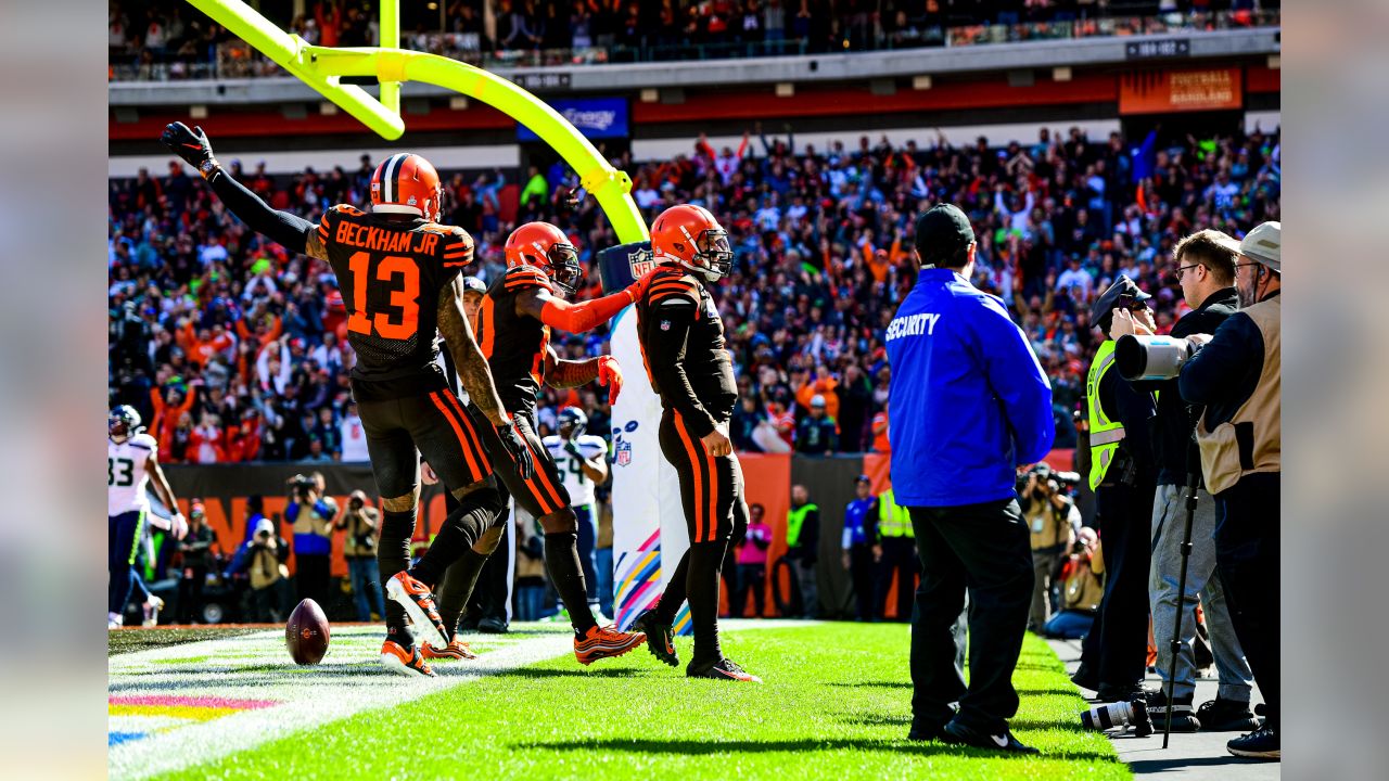 Cleveland Browns faced 4th and goal vs. the Seahawks with 10:43 to play,  and then craziness ensued 