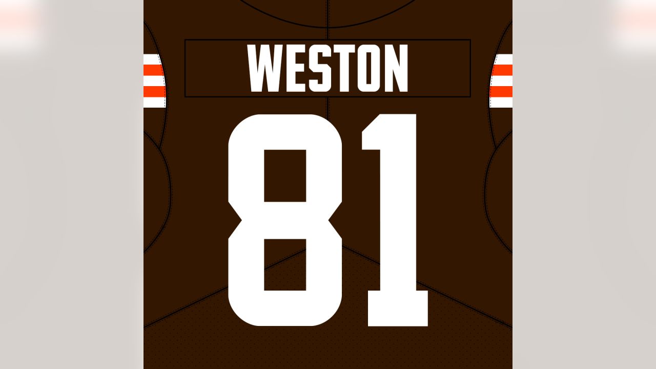 Browns jersey best sale no name