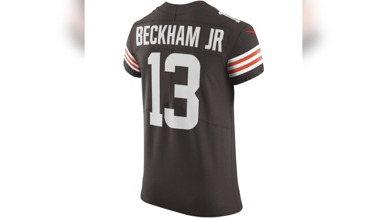 The Odell Beckham Jr. Cleveland Browns jerseys have dropped online