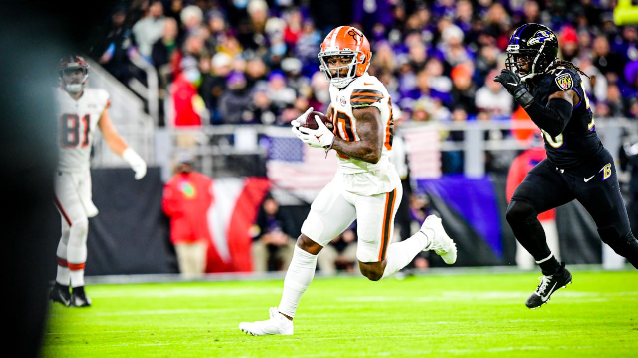 Browns fall to Ravens on Sunday Night Football