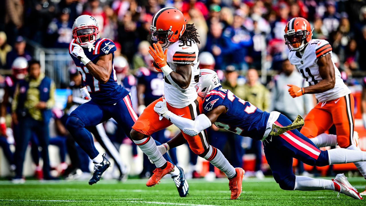 Browns can't sustain fast start in lopsided loss to Patriots