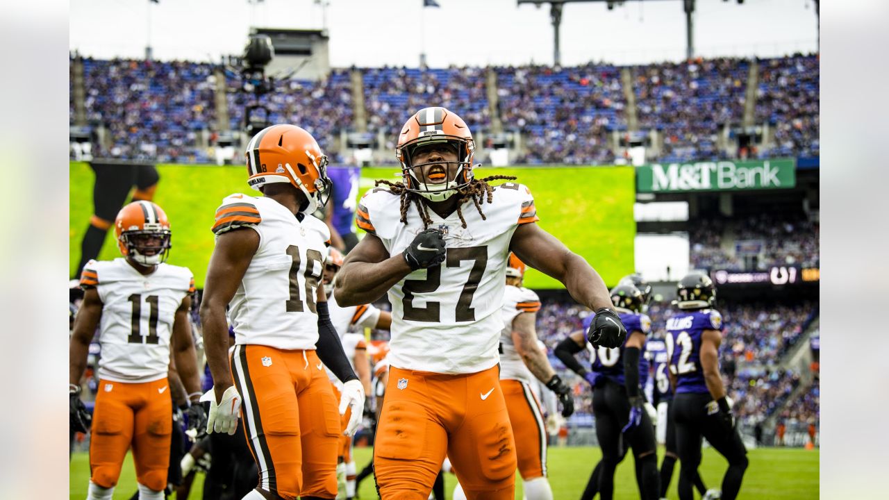 Ravens Rival Browns Sign RB Kareem Hunt to Replace Injured Nick Chubb -  Sports Illustrated Baltimore Ravens News, Analysis and More