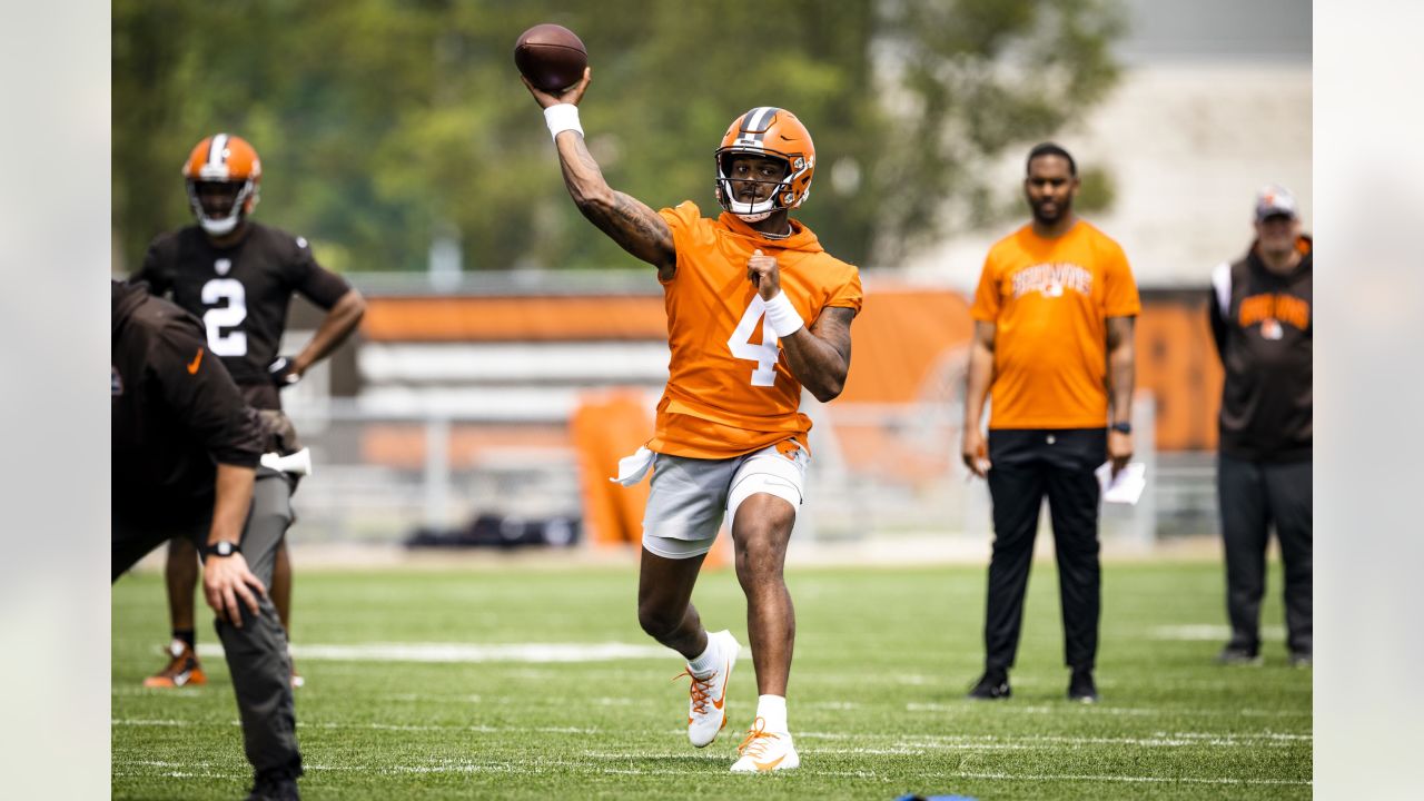 deshaun watson training camp browns