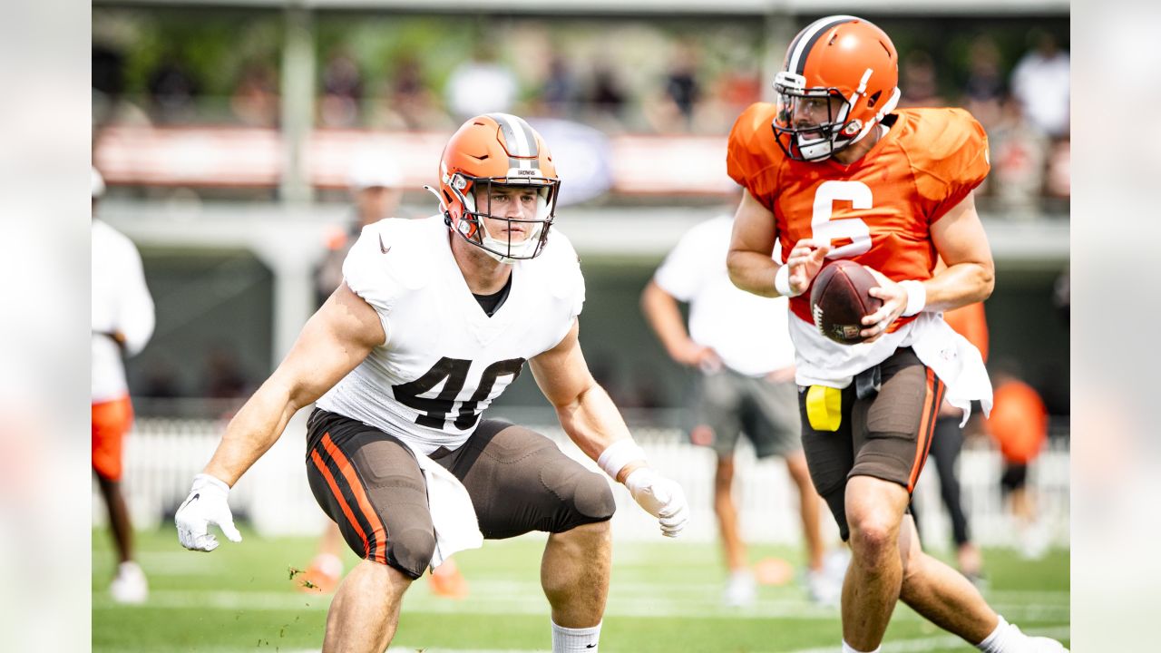 Myles Garrett's leadership, Greg Newsome II's number change and the Browns'  training camp ramp up: Orange and Brown Talk 