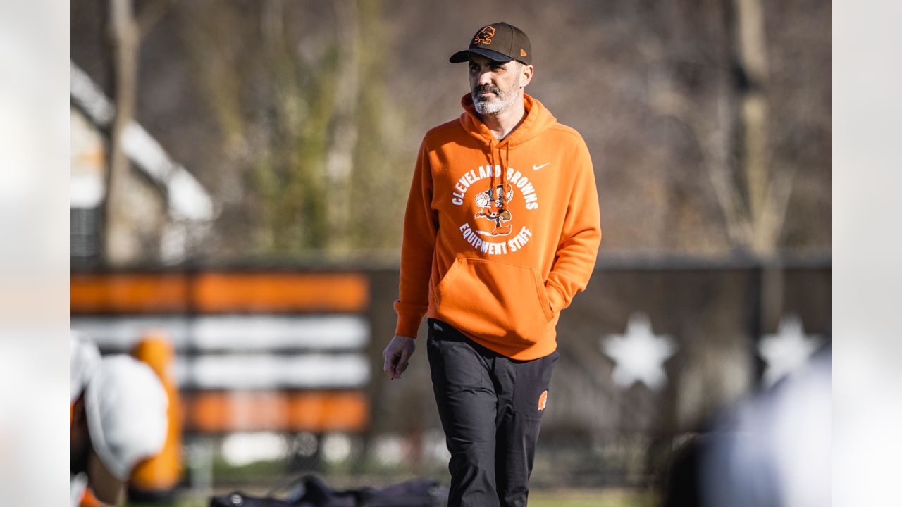 cleveland browns equipment staff sweatshirt