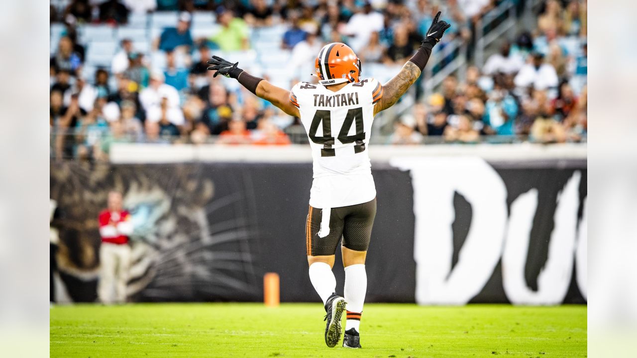 BYU LB Sione Takitaki's 1st press conference as a Cleveland Brown