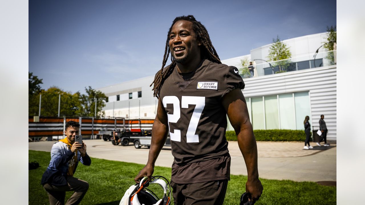 Running back Jerome Ford is back and could have a dual role this season for  Browns 