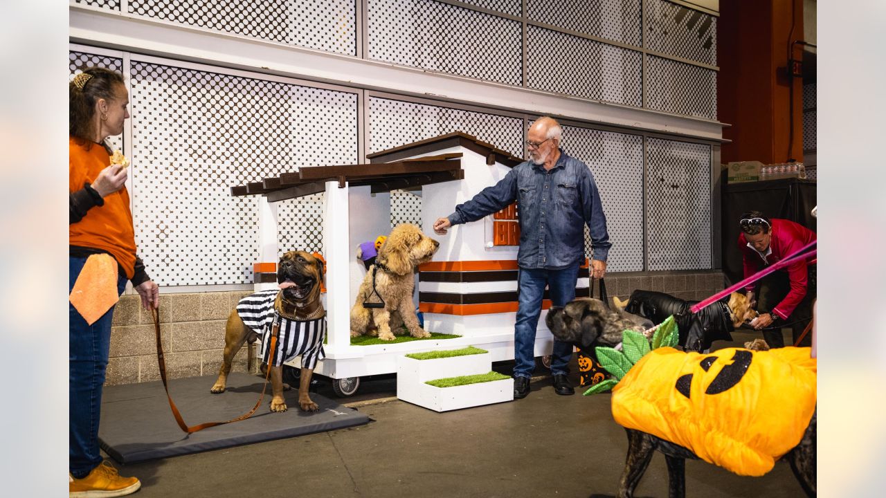 Browns host 'Howl-o-ween' for Barking Backers members at