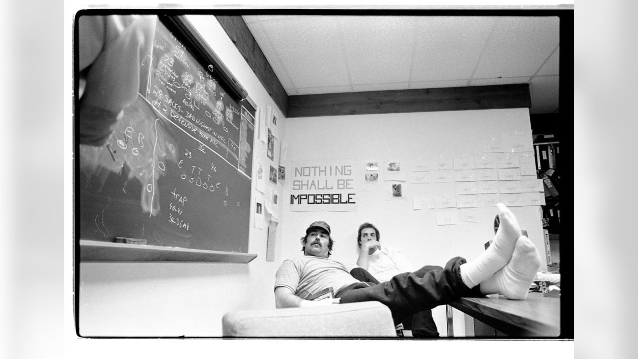 DOUG DIEKEN PLAYER WITH THE CLEVELAND BROWNS NATIONAL FOOTBALL LEAGUE NFL  TEAM MEETS WITH L MCCREARY NASA - NARA & DVIDS Public Domain Archive Public  Domain Search