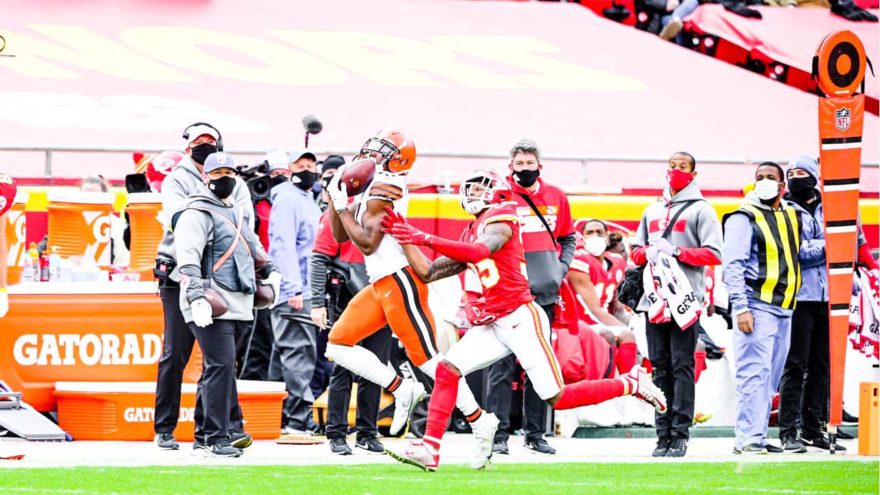 Cleveland Browns Rashard Higgins motivated by Kansas City playoff loss