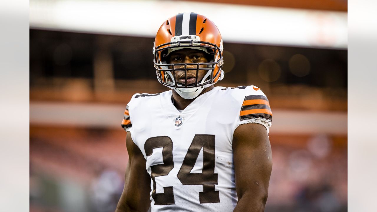 Browns' Michael Woods II confident in roster spot despite injury