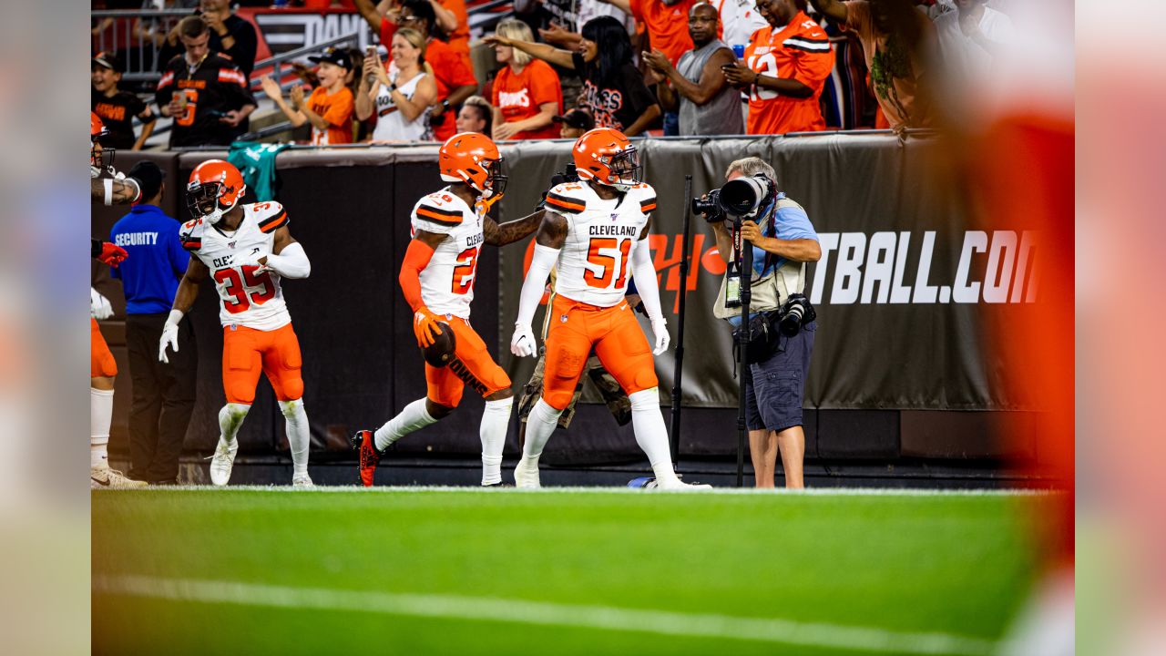 Why Browns players went wild for Damon Sheehy-Guiseppi's touchdown