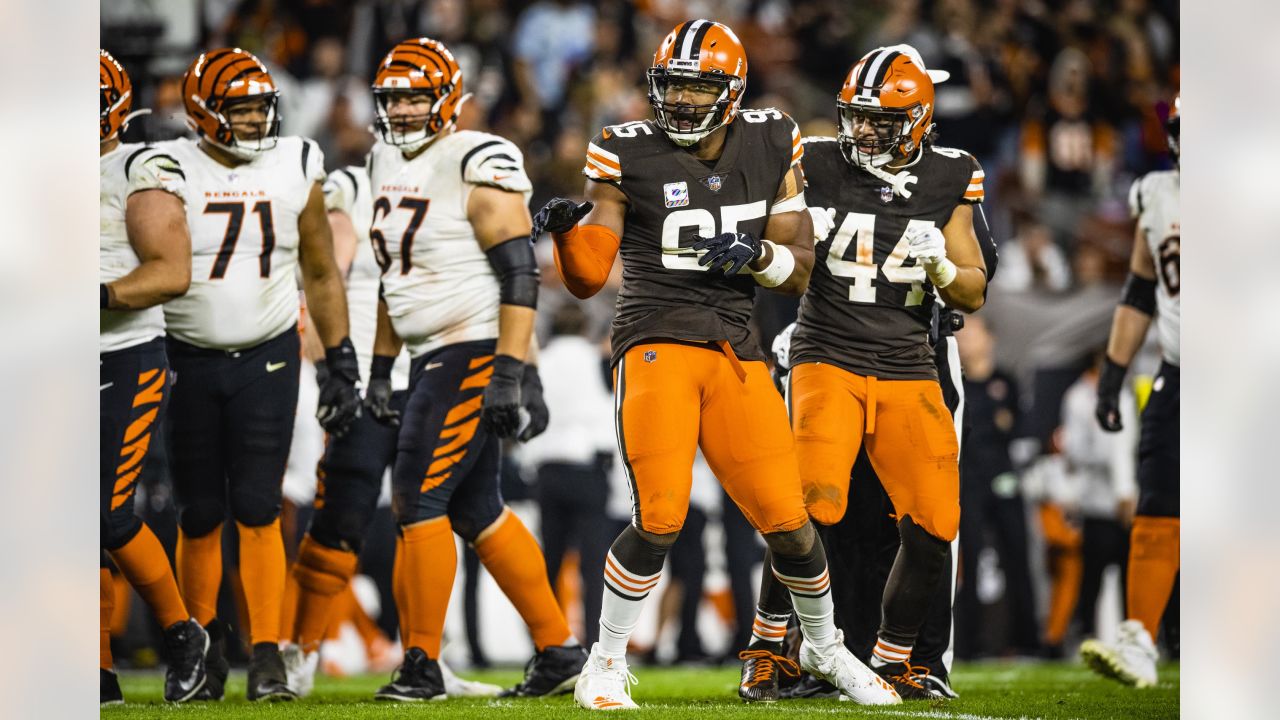 Cleveland Browns Myles Garrett vs. Cincinnati Bengals, October 25, 2020 