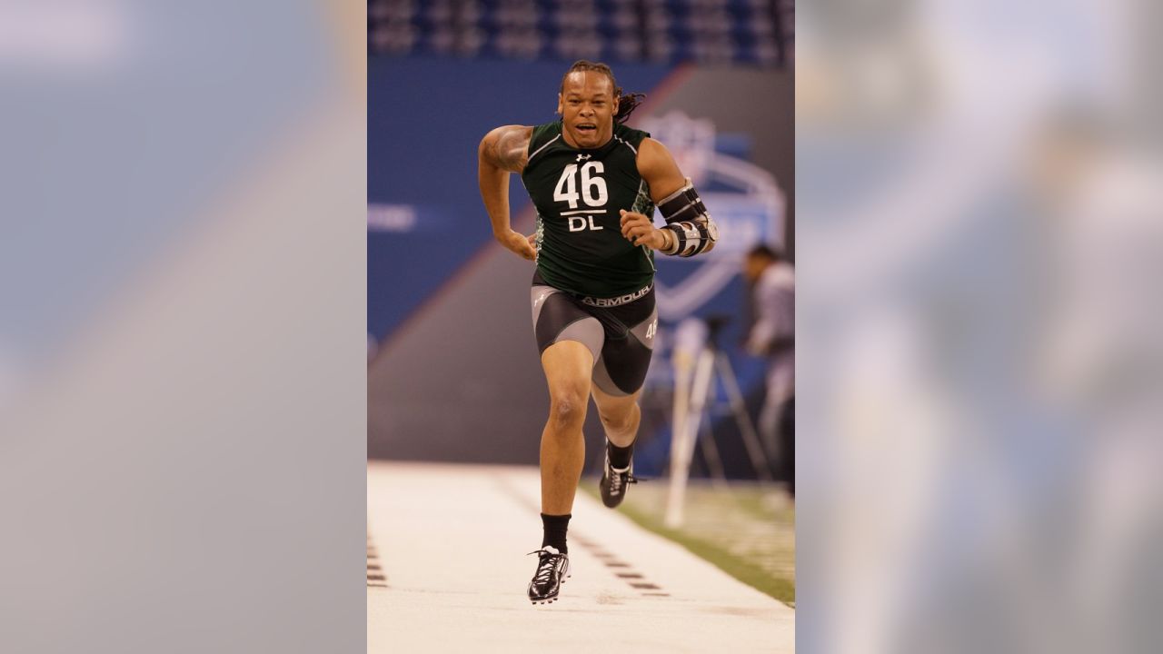 See how top DL prospects fared in 40-yard dash at NFL combine