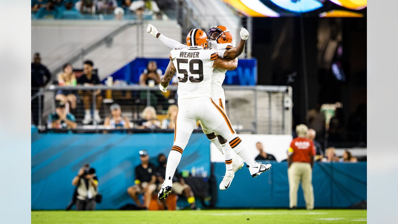 Cleveland Browns offensive tackle James Hudson III (66) during a pre-season  NFL football game, Aug. 14, 2021 in Jacksonville, Fla. (AP Photo/Don  Montague Stock Photo - Alamy