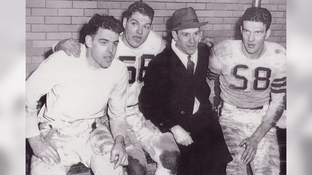 Promotion for the first ever Cleveland Browns game against the Miami  Seahawks, September 6, 1946. The Browns would win 44-0. : r/Browns