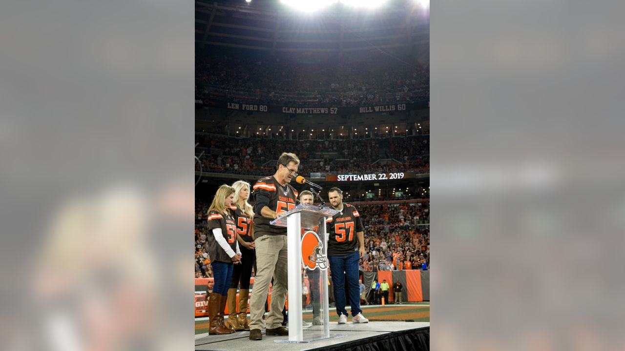 Clay Matthews' name being added to the Browns Ring of Honor on Sept. 22 –  Morning Journal