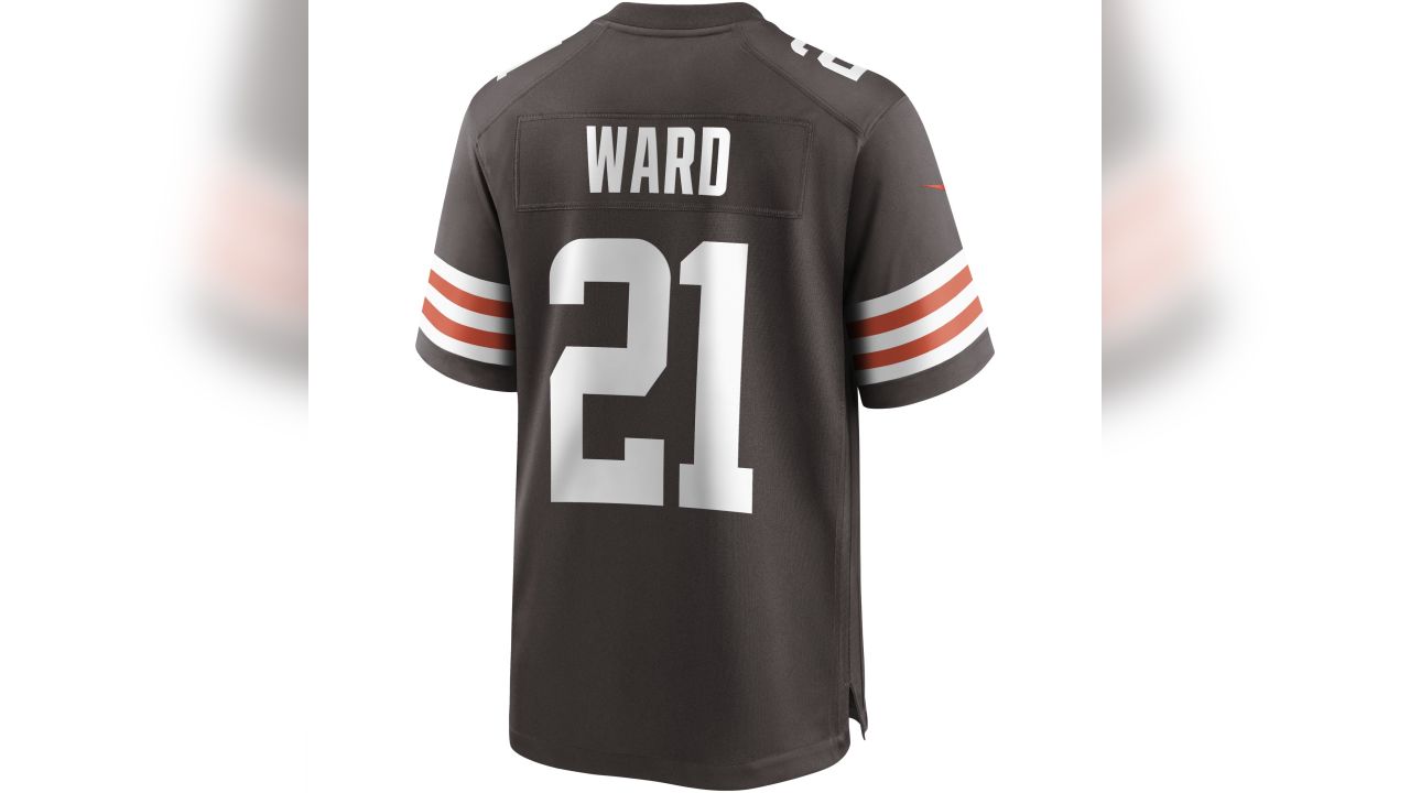 Men's Nike Cleveland Browns Brown Custom Game Jersey