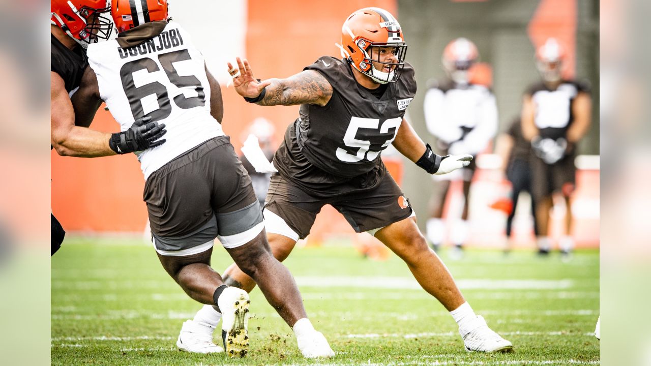 Browns' Jedrick Wills Jr. will remain at left tackle, center JC Tretter's  future uncertain