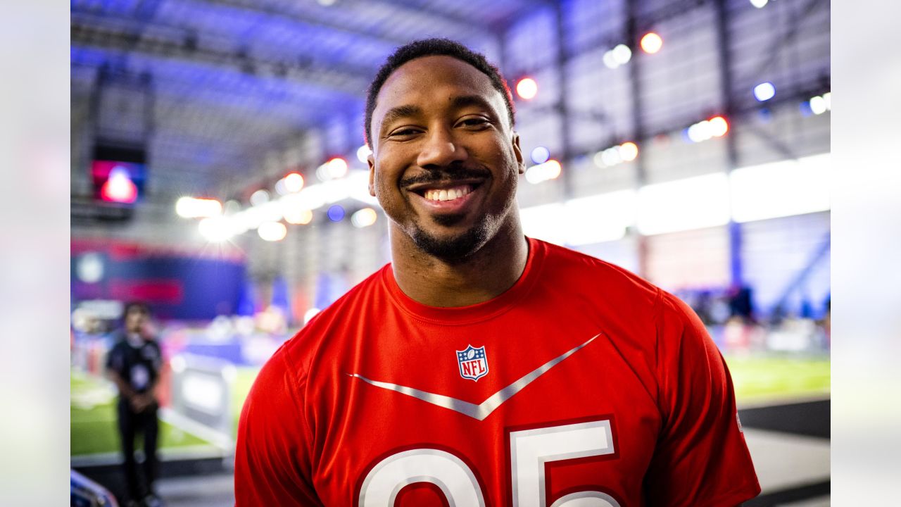 Browns' DE Myles Garrett announces 'retirement' from Pro Bowl - CGTN