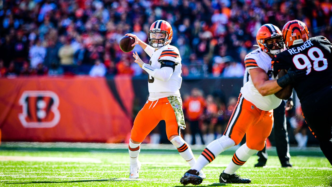 Browns blitz Bengals in season opener