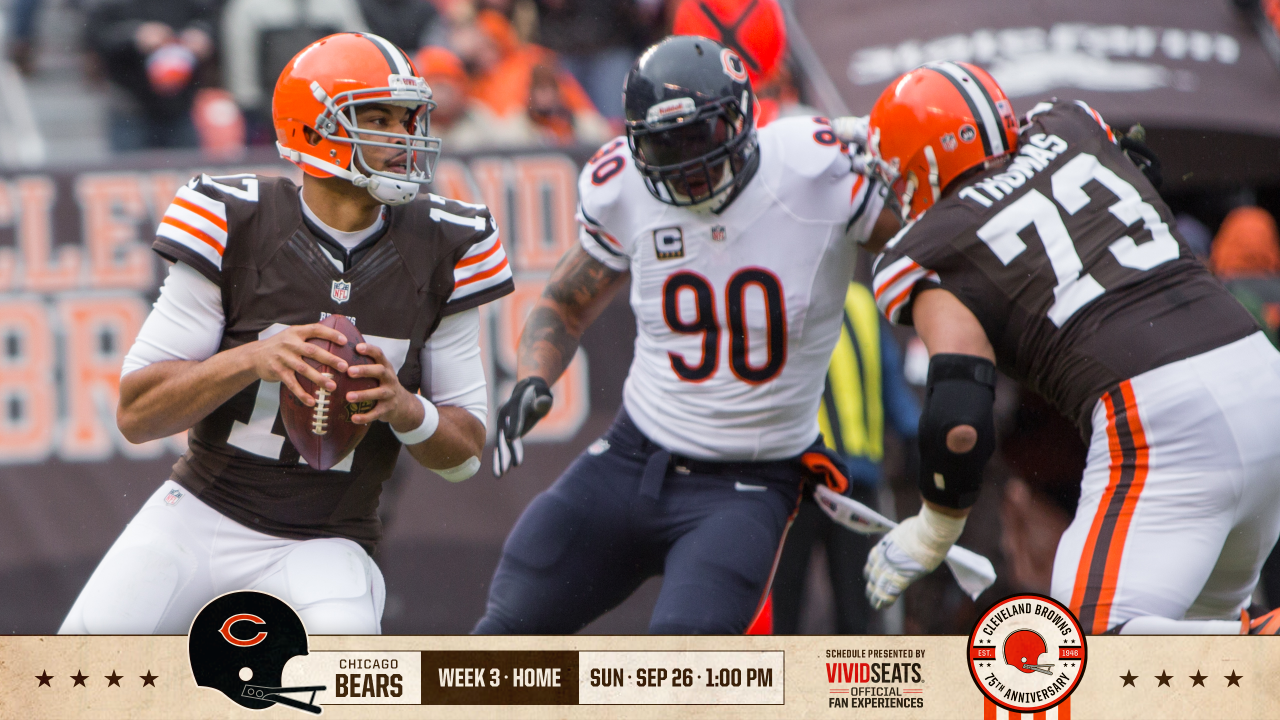 What channel is Bears vs. Browns on today? Time, TV schedule for