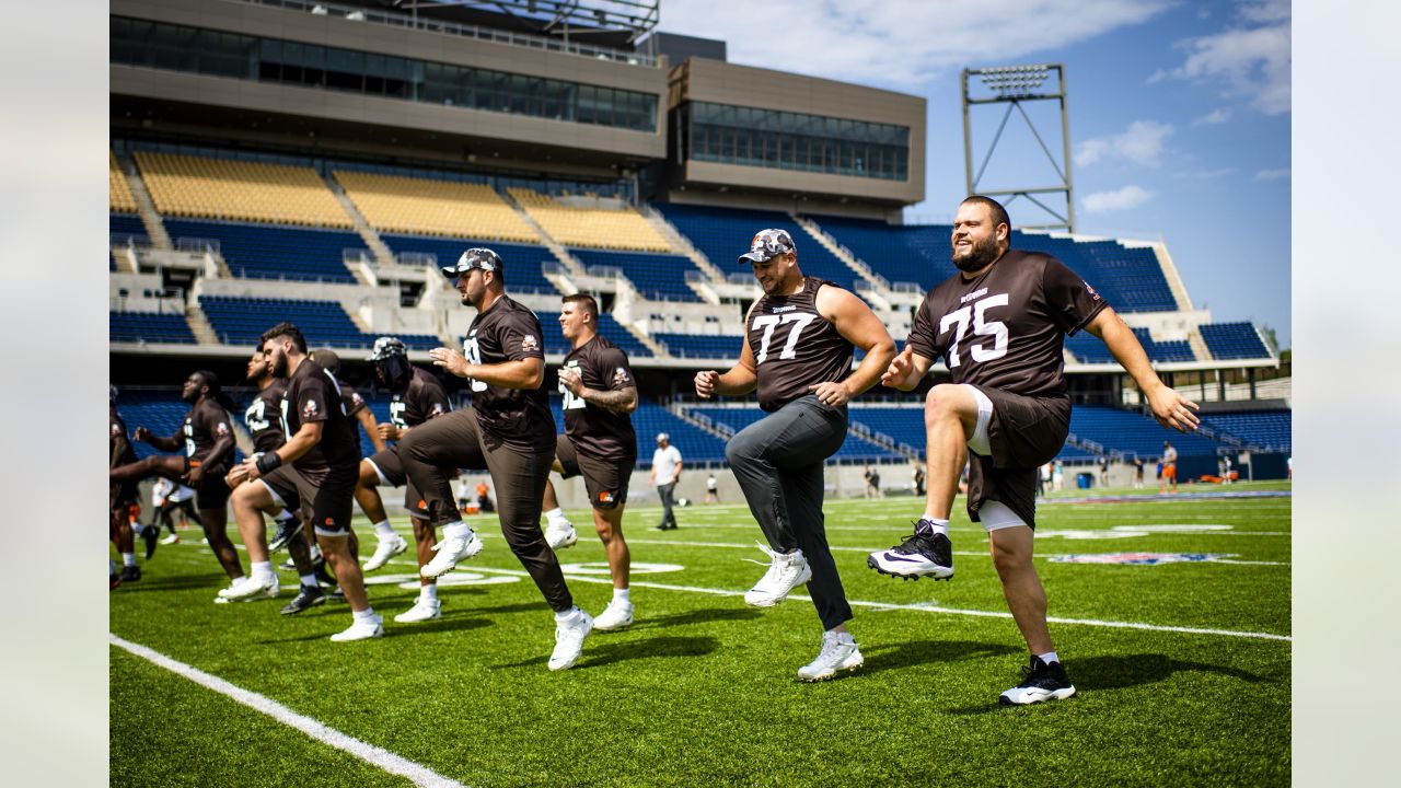 Cleveland Browns enjoy Pro Football Hall of Fame minicamp visit