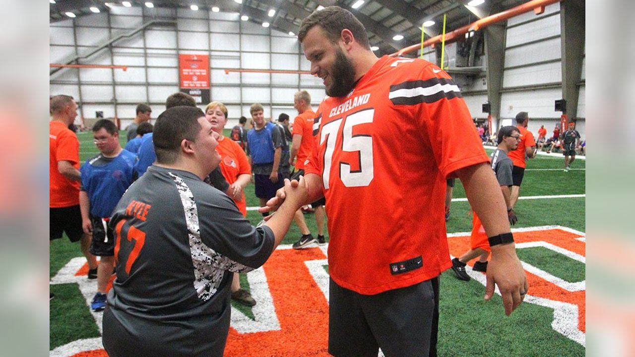 Joel Bitonio happy to use platform to help adopted home Cleveland