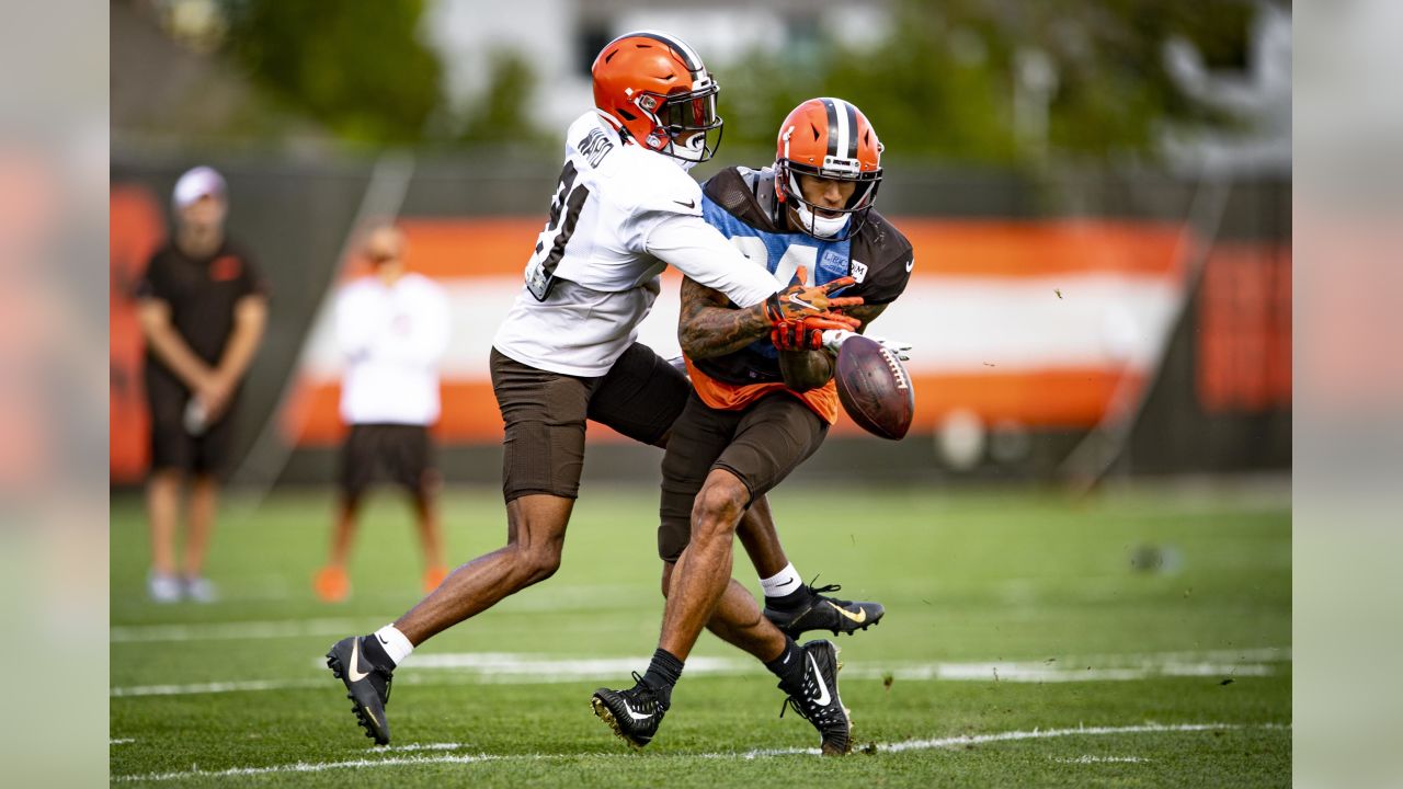 Myles Garrett, Baker Mayfield and other Browns players loved their new  uniform jerseys delivered Wednesday, with Garrett tweeting #backtotheroots  