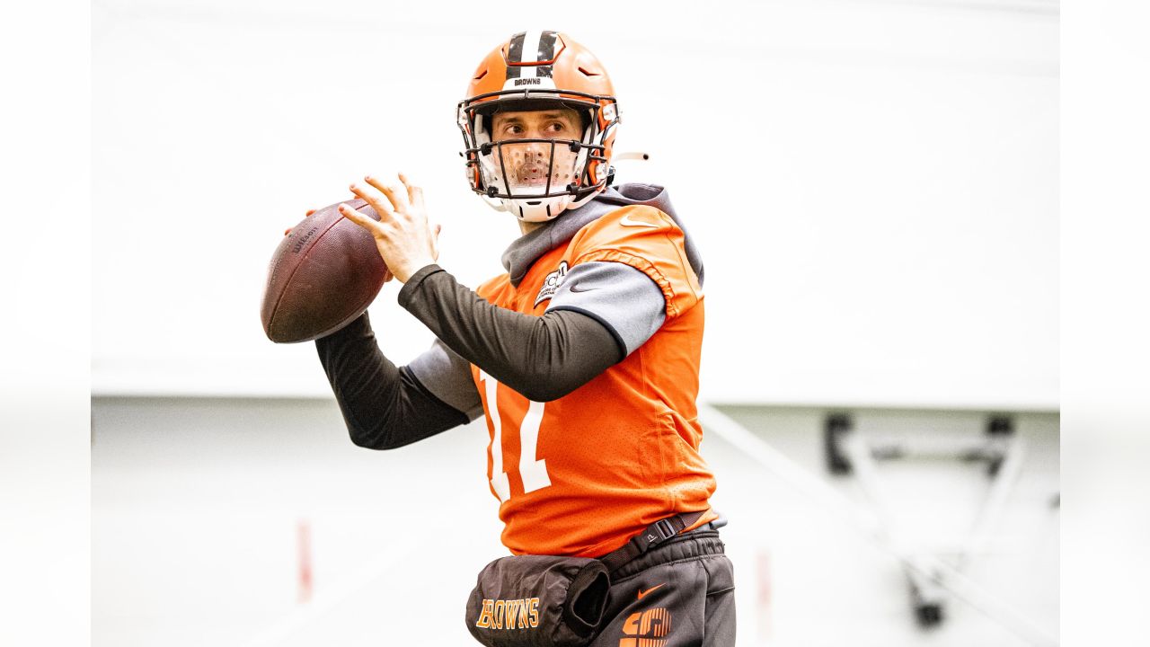 Cleveland Browns Baker Mayfield Case Keenum quarterbacks Kyle Lauletta