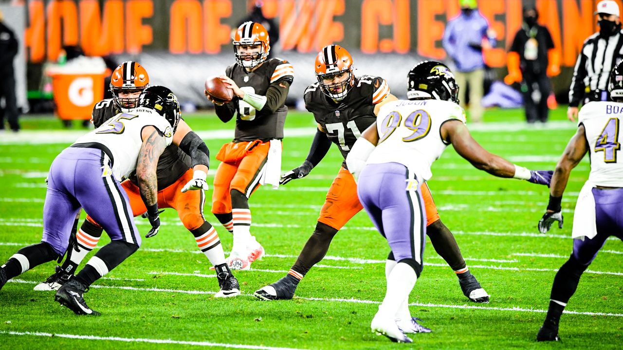 Photo: Baltimore Ravens vs Cleveland Browns in Cleveland - CLE20231010114 