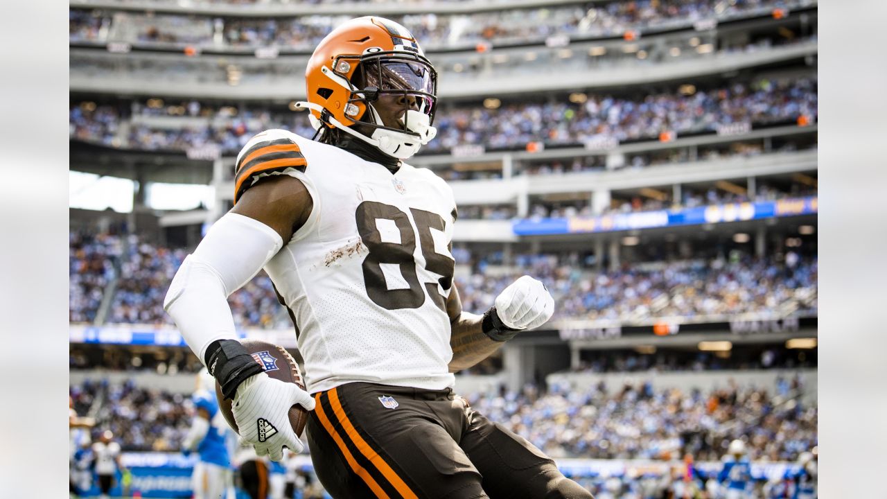 Browns place franchise tag on tight end David Njoku - The San Diego  Union-Tribune