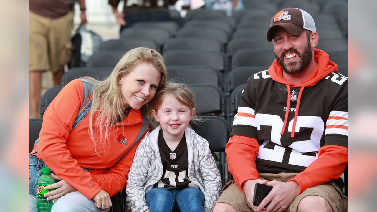 Photos: Browns Fans Enjoy Draft Tailgate