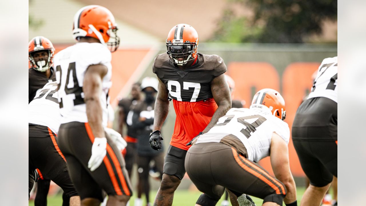 Myles Garrett's leadership, Greg Newsome II's number change and the Browns'  training camp ramp up: Orange and Brown Talk 