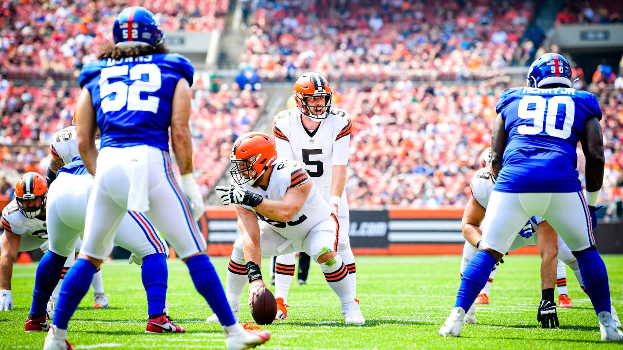 Photos: Preseason Week 2 - Giants at Browns Game Action