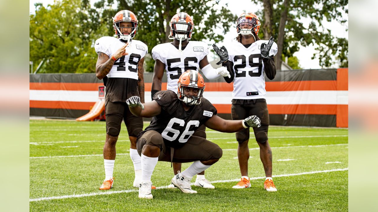 Myles Garrett, Baker Mayfield and other Browns players loved their new  uniform jerseys delivered Wednesday, with Garrett tweeting #backtotheroots  