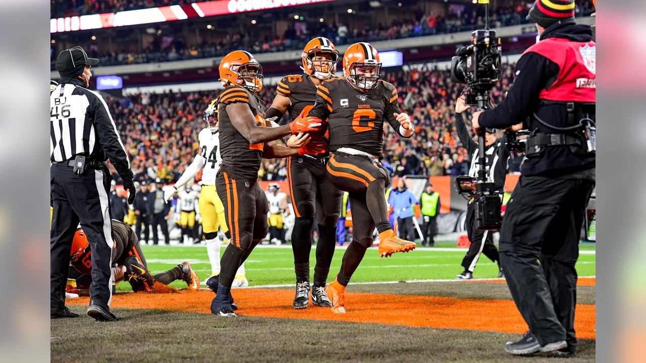 Browns intercept Mason Rudolph four times in 21-7 win over