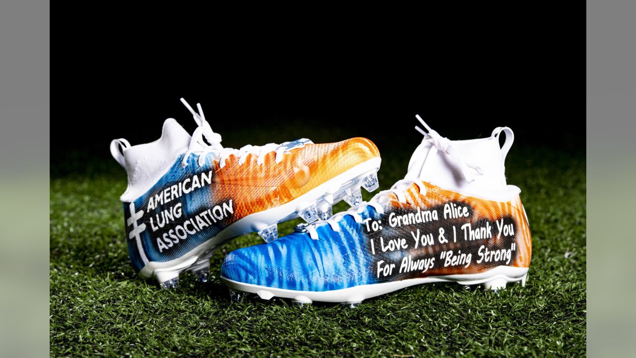 These Mambacita cleats for Browns safety @realgrantdelpit are sick