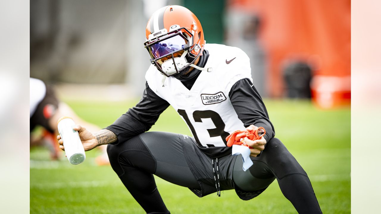 Odell Beckham Jr. misses Browns practice with reported 'hip injury'