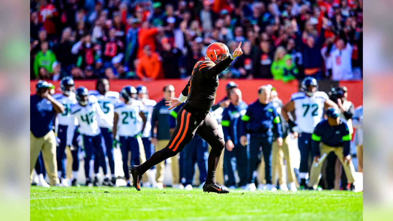 Cleveland Browns faced 4th and goal vs. the Seahawks with 10:43 to play,  and then craziness ensued 