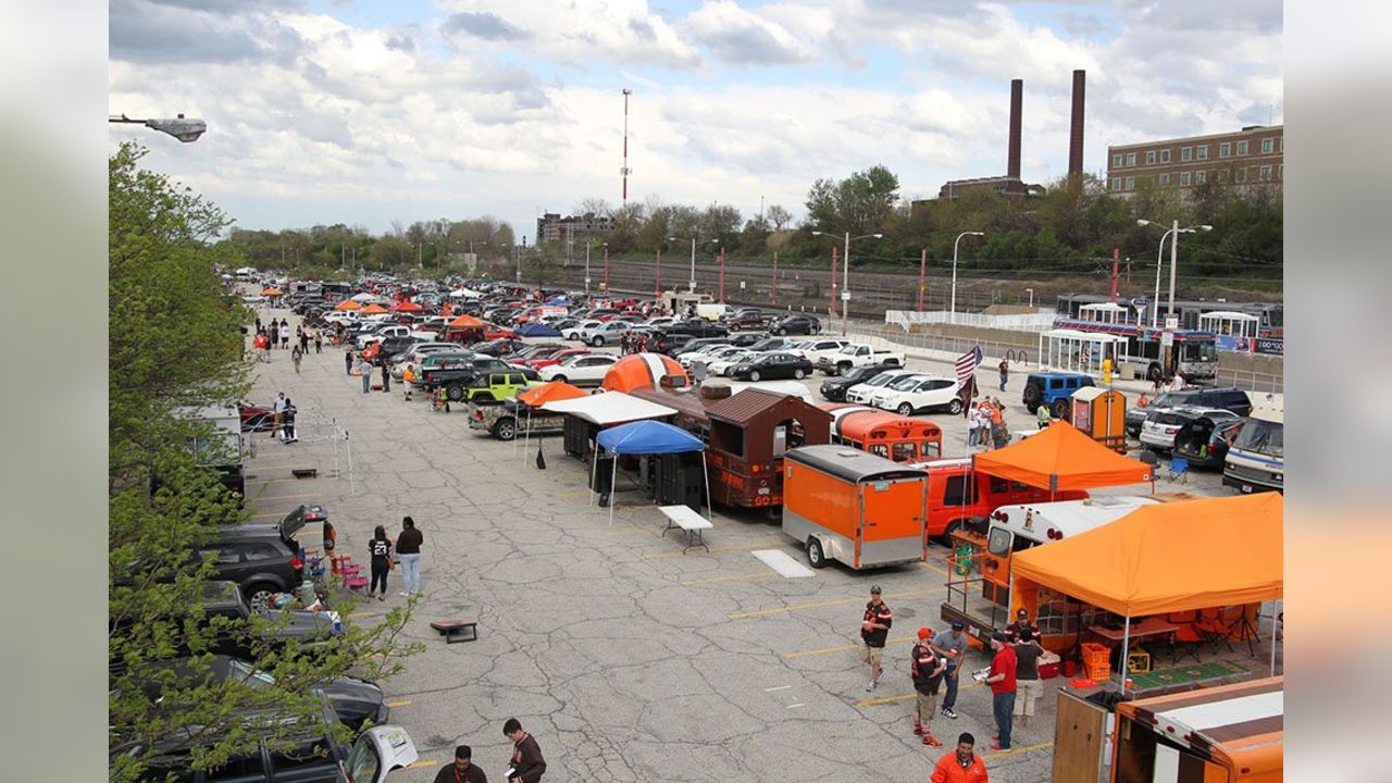 Our Draft Tailgate Party at the Muni - Cleveland Browns