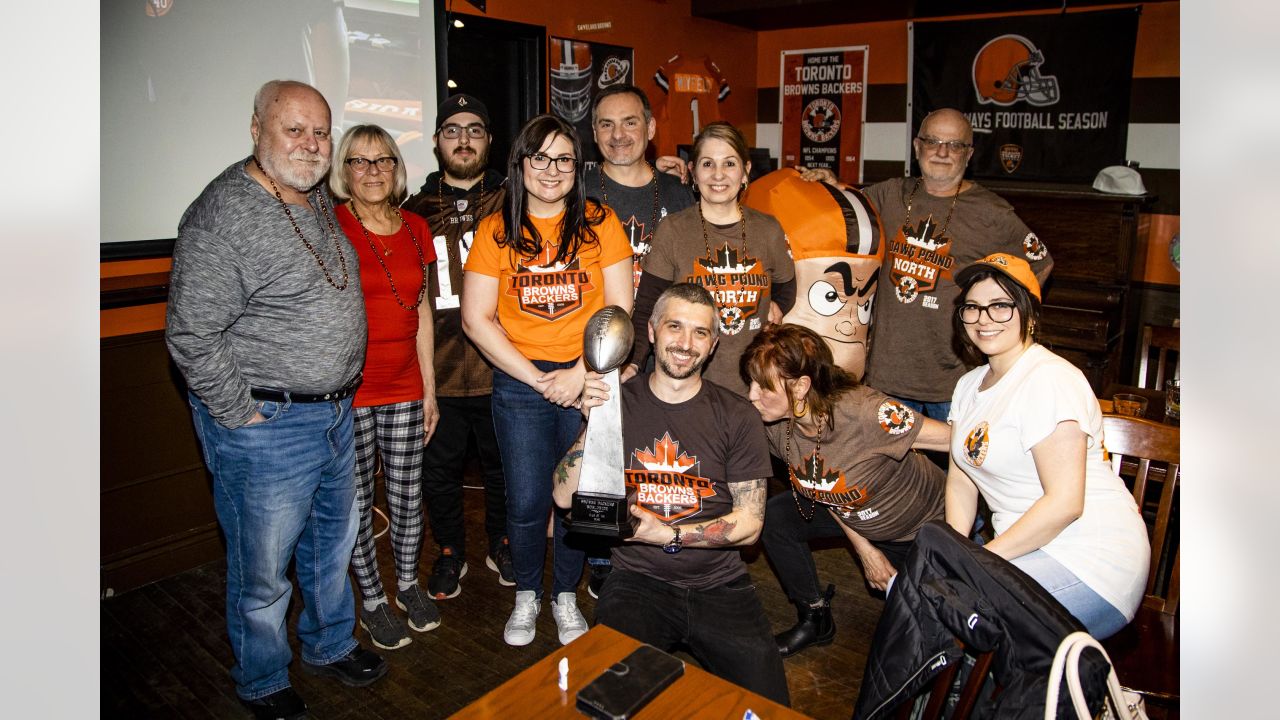 Photos: Toronto Browns Backers named 2021 Chapter of the Year from Browns  Backers Worldwide