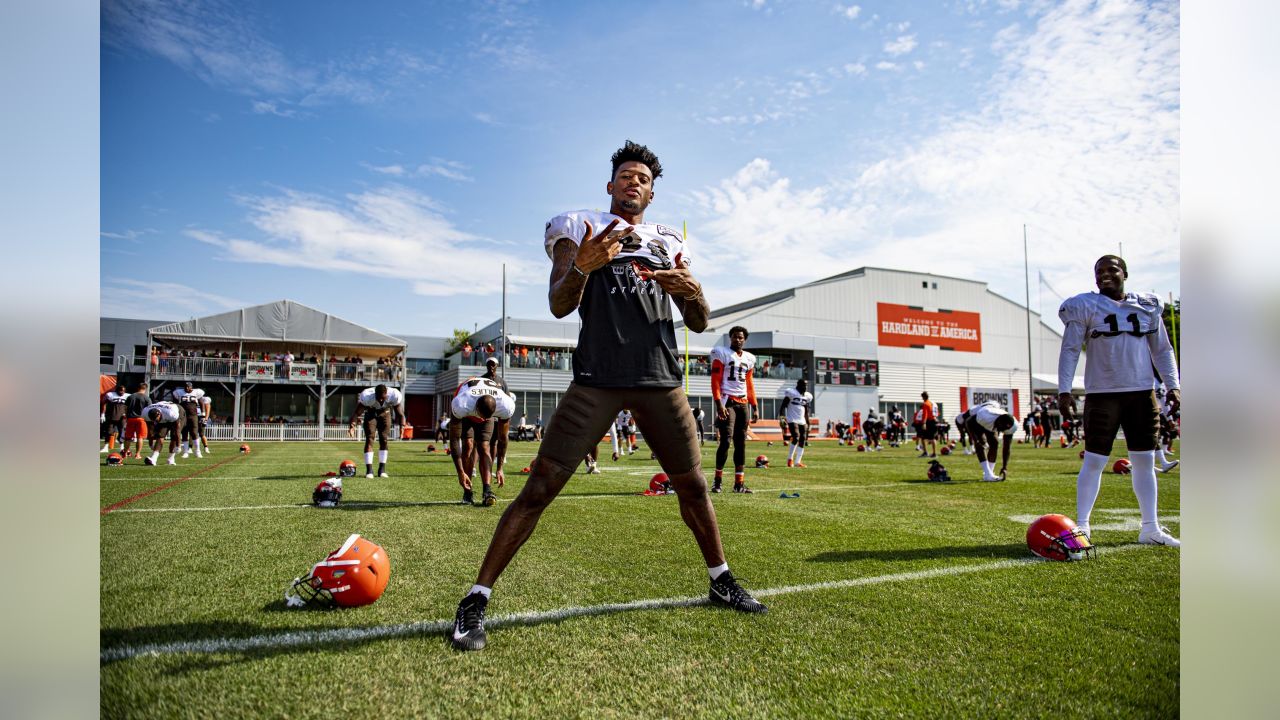 Sights and sounds from day four of Browns training camp in Greenbrier