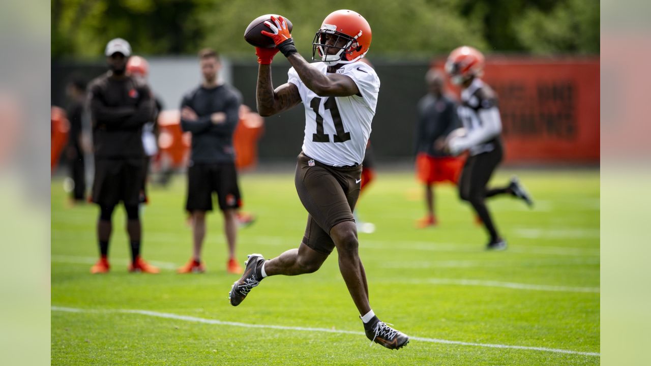 Antonio Callaway's added 'explosiveness' apparent at Browns OTAs