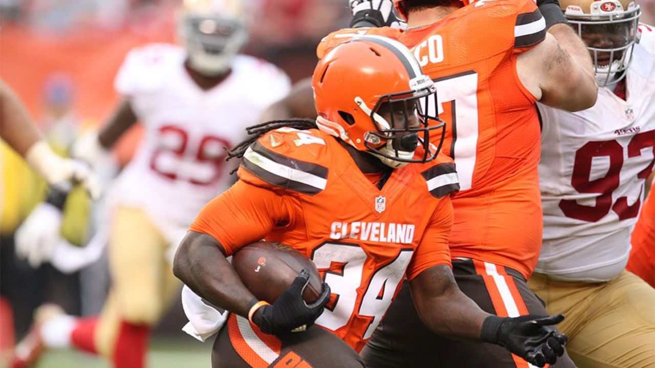 Isaiah Crowell runs Cleveland Browns past 49ers, 24-10